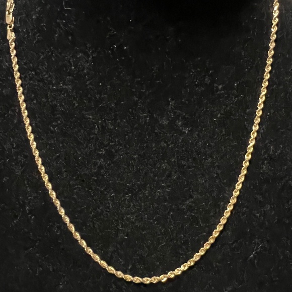 14k real gold 24 inch